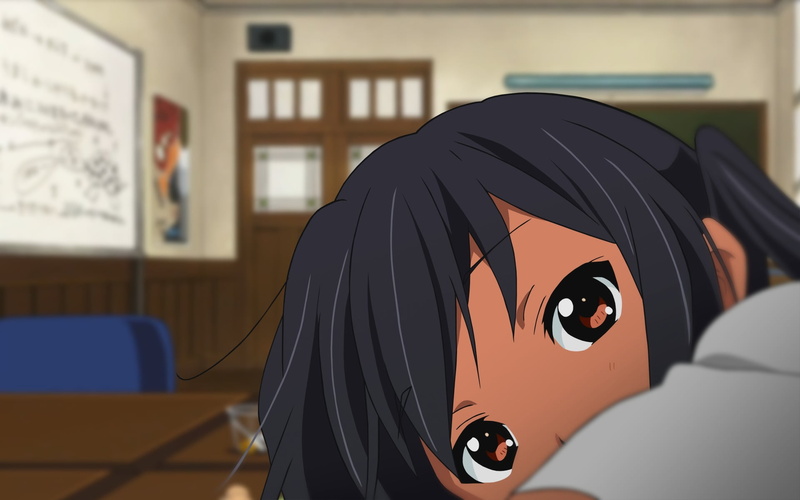 anime girls, 1080P, representation, side view, home interior, lifestyles, focus on foreground, Nakano Azusa, anime, K-ON!, table, arts culture and entertainment