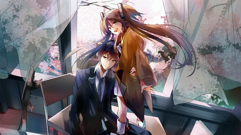 1080P, Rentaro Satomi, Anime, Black Bullet, Enju Aihara