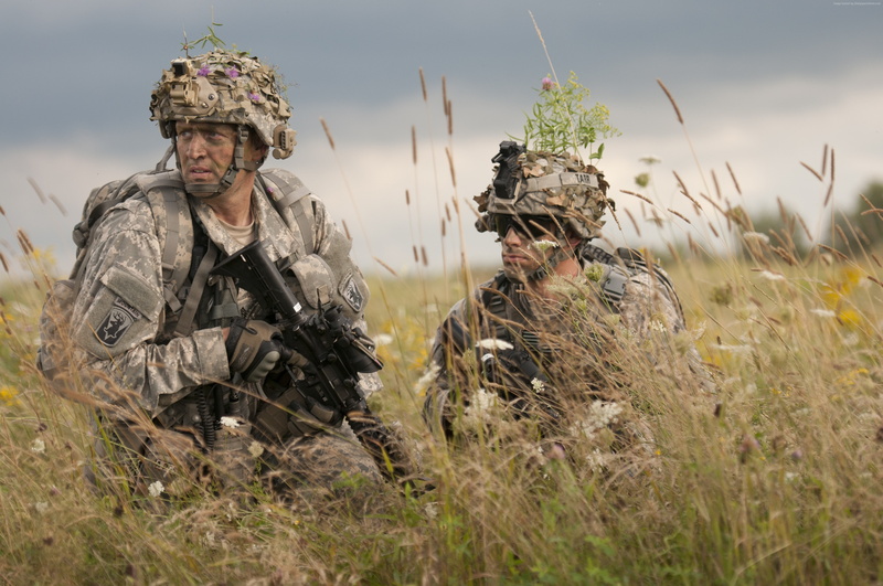 RSTA, army, soldier, camo, field, 4K, ammunition, U.S. Army