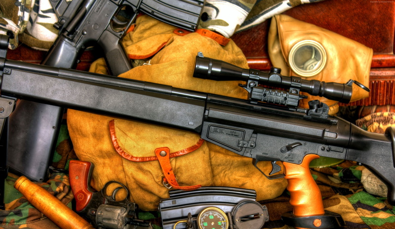 FPS-200, m16a1, scope, bullets, sniper rifle, compass, 2K, ammunition, K 94