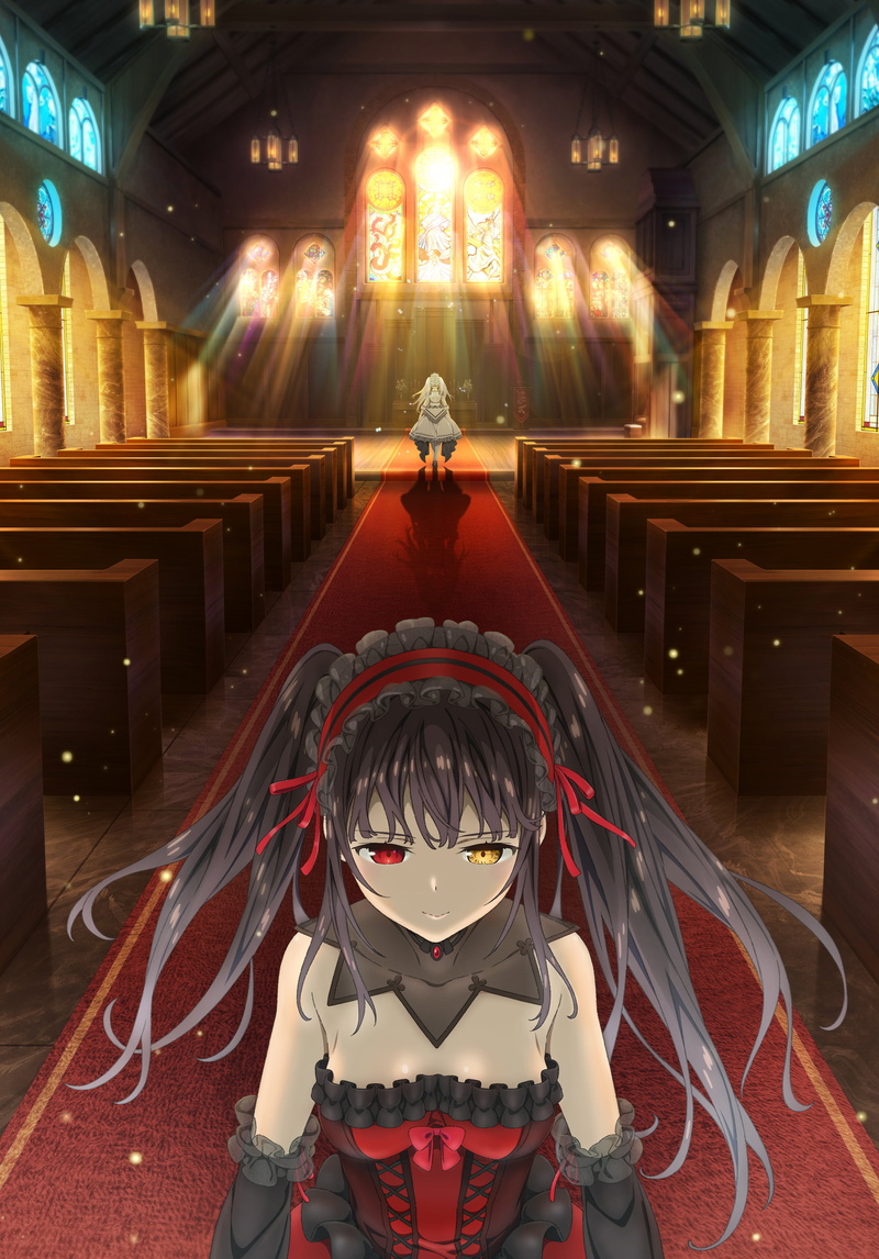 Date A Live, Date A Bullet, Nakamura Naoto, Tokisaki Kurumi, 2K, anime girls