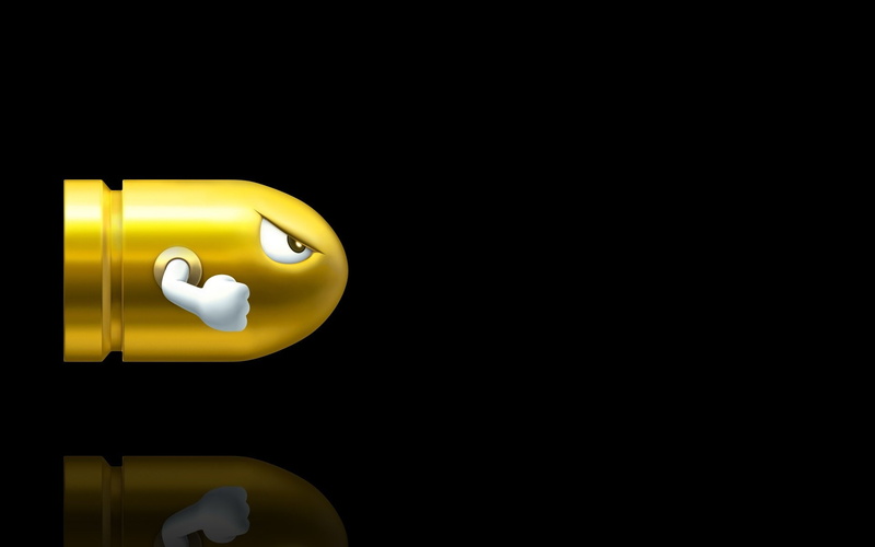 Bullet Bill, Bill Ball, Mario, 1080P