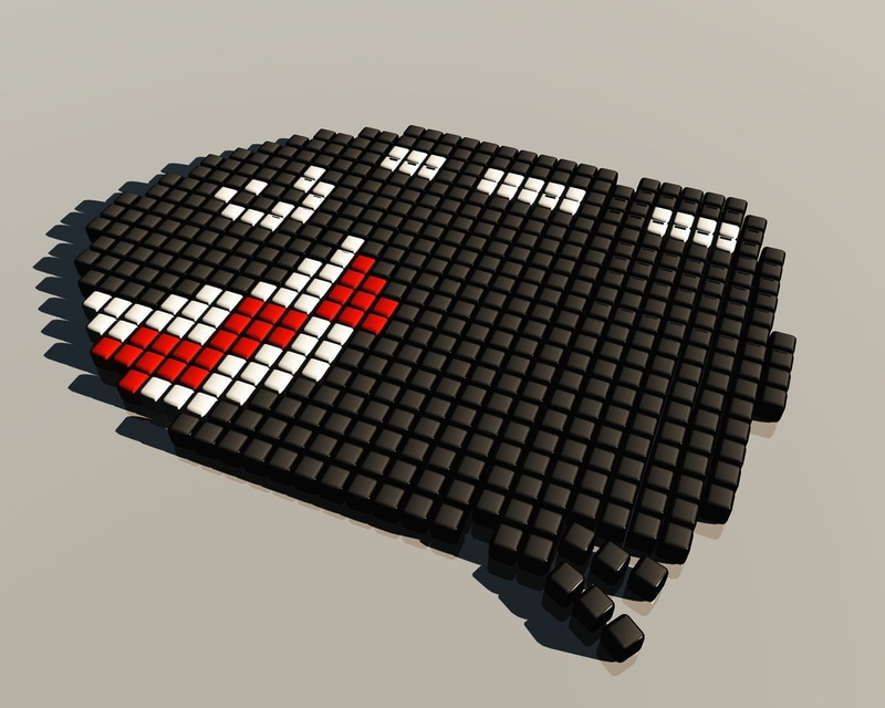 technology, digital composite, pattern, design, connection, shape, 720P, Mario, computer, white, Bullet Bill, sign, directly above, arrangement, close-up