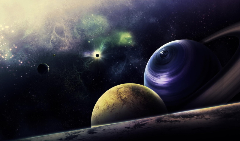 space, night, deep, galaxy, star - Space, light - Natural Phenomenon, nebula, planetary Moon, alien, planet - Space, radiance, outdoors, planets, milky Way