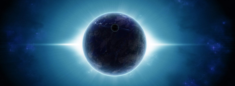 2K, astrology, orbiting, nature, earth, glowing, backgrounds, three-dimensional Shape, illustration, sky, light - Natural Phenomenon, three Dimensional