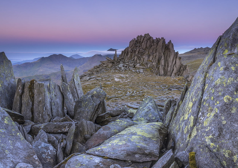 mountains, Snowdonia, hiking, rock - Object, rock formation, castell y gwynt, Light, near, photo, dawn, rocks, scenics, outdoor, twilight, Wales, Castell-Y-Gwynt