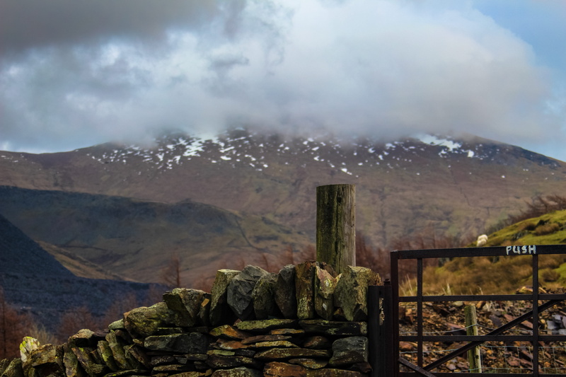 wales, united kingdom, outdoors, wall, day, protection, cloud - sky, fence, wood - material, scenics - nature, landscape, barrier, no people, nature, mountain