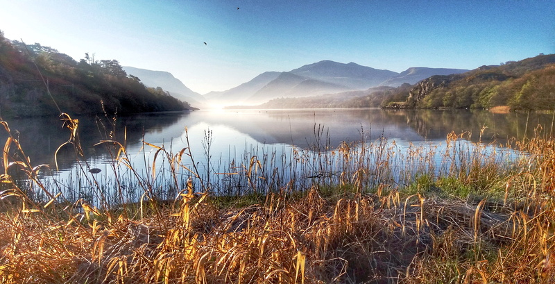 4K, photography, landscape photography, reflection, forest, natural, Lake, sky, padarn, mountain, blue, water, scenics, beauty In Nature, Brynrefail  Gwynedd