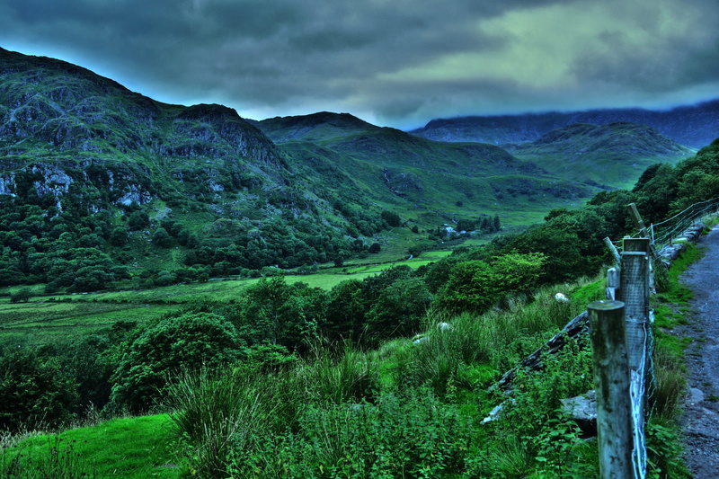 snowdonia, mountains, parks, 2K, kingdom, shrubs, united, nature