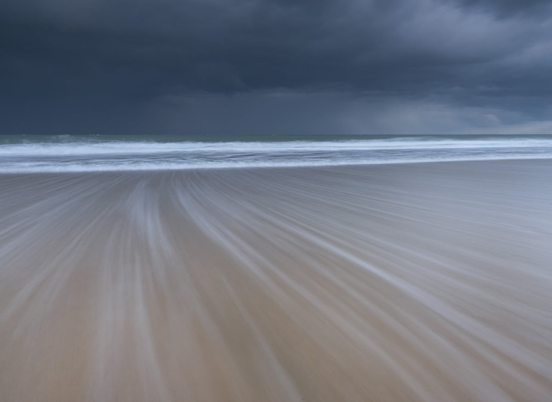 no People, Whistling, Sands, Porthor, sand, Wales, brown, sand  beach, photo, landscape, sea, coastline, wave, ocean, water, surf, 480P, autumn, waves