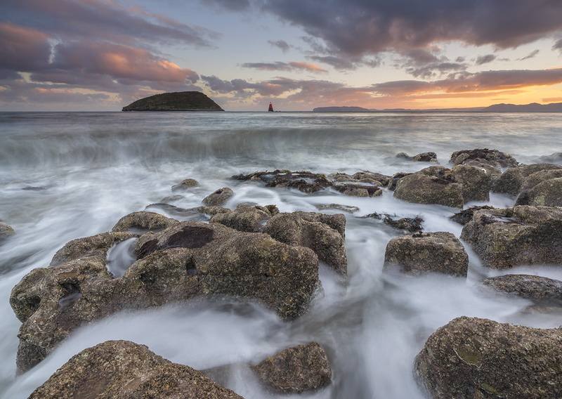 photography, nature, sea  water, Anglesey, body of water, body, Cymru, ynys seiriol, cloud - Sky, Wales, long exposure, sky, dusk, rocks, summer, timelapse
