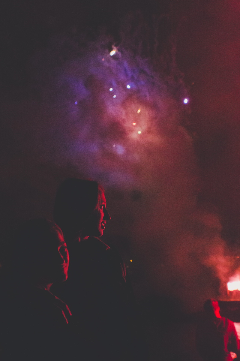 popular music concert, united states, enjoyment, fireworks, 4K, pg, nightlife, night, firework display, celebration, smoke - physical structure, people