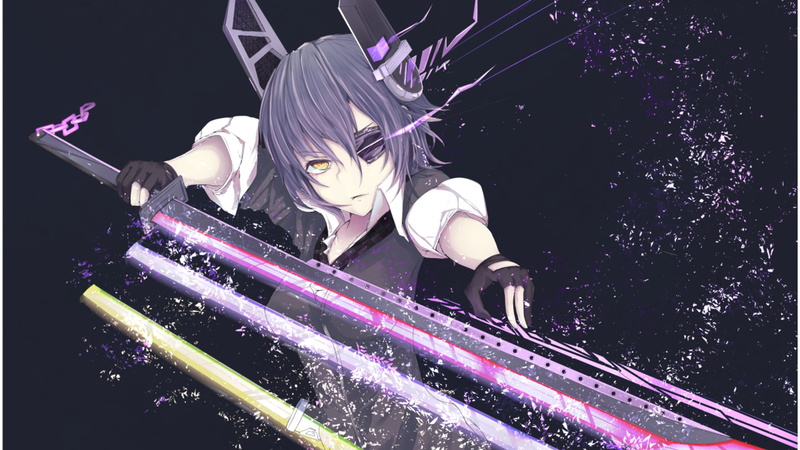 Kantai Collection, Tenryuu (Kancolle), 1080P, Eye Patch, Anime, Sword