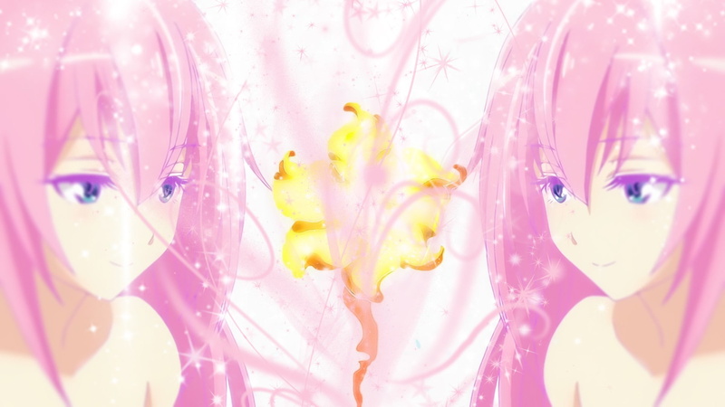1080P, vulnerability, no people, pastel colored, Gakusen Toshi Asterisk, flower head, animal representation, drop, close-up, pink color, flower, representation