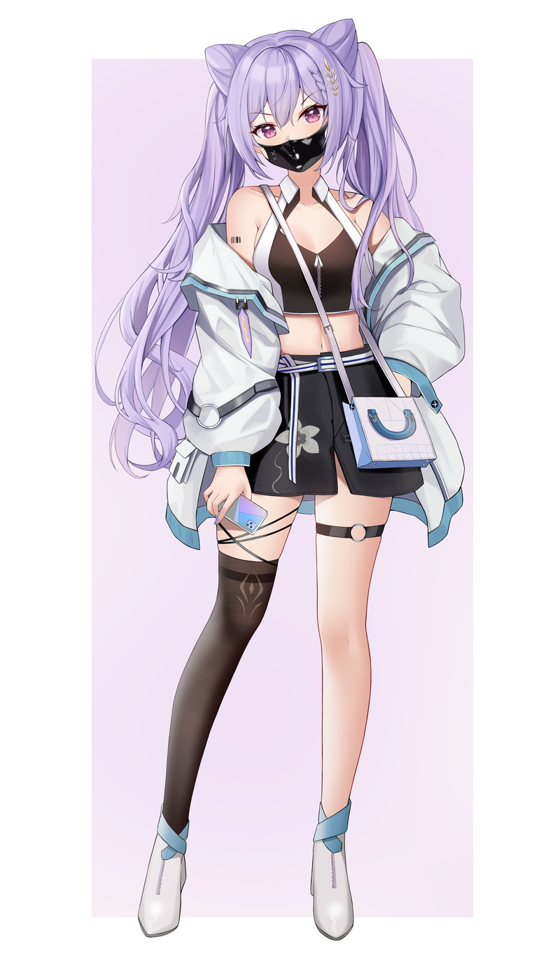 anime girls, 5K, Genshin Impact, keqing (genshin impact)