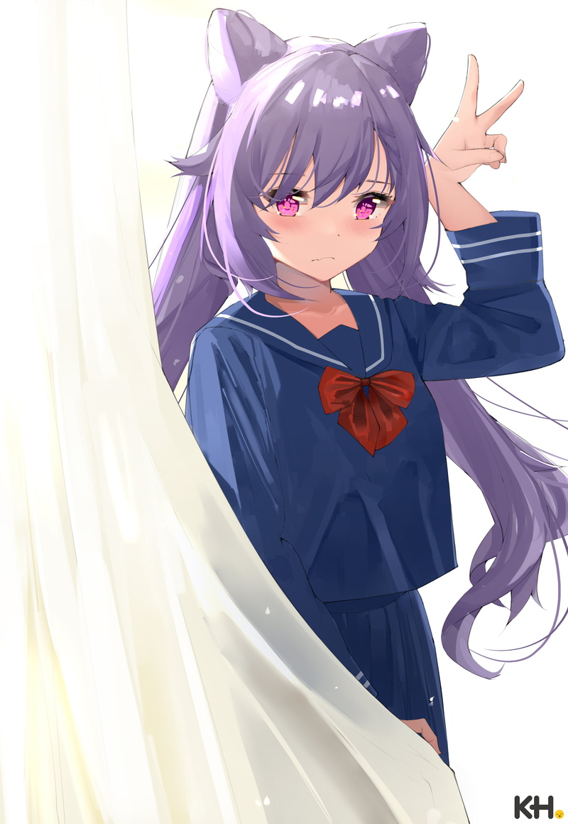 school uniform, Genshin Impact, 2K, anime girls, keqing (genshin impact)