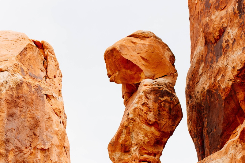 formation, no people, non-urban scene, beauty in nature, low angle view, white background, adventure, climb, close-up, geology, hike, eroded, sandstone