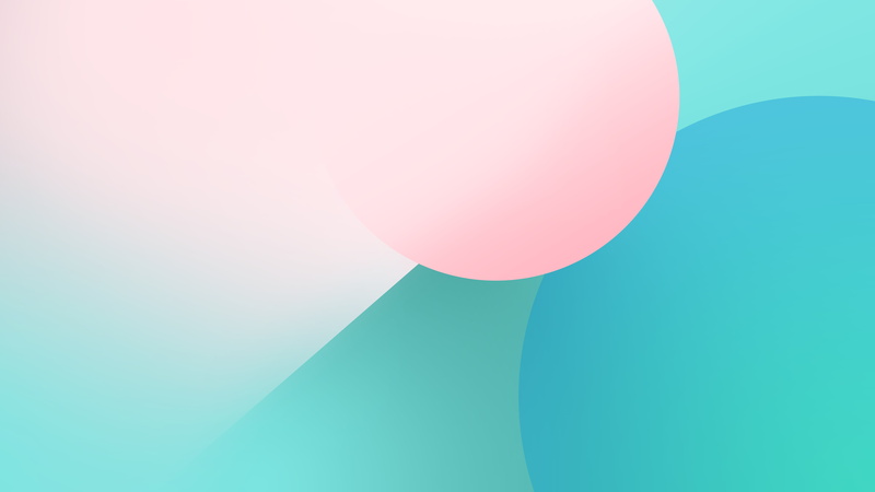 Windows 10, 5K, shapes, minimalism, geometry, colorful, pastel, vysakhjanan