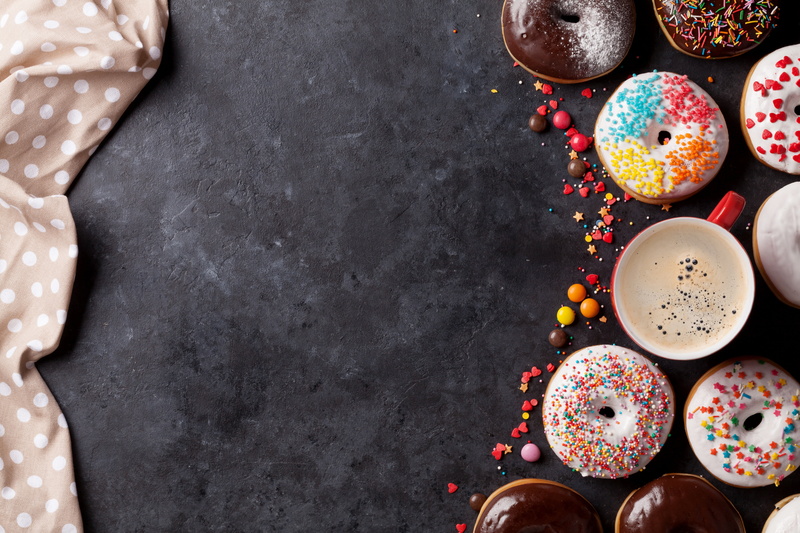 glaze, 5K, donuts, coffee