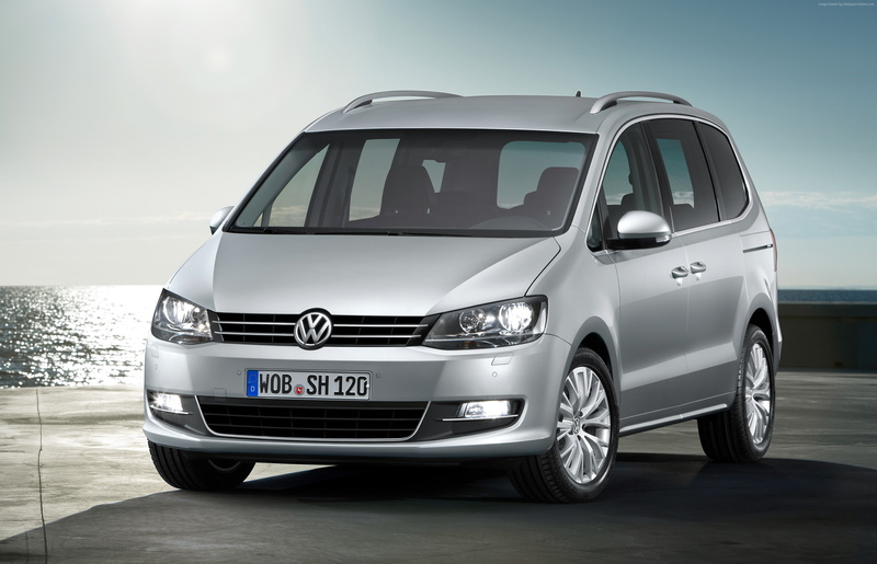 VAN, sea., Volkswagen sharan, 2K, grey