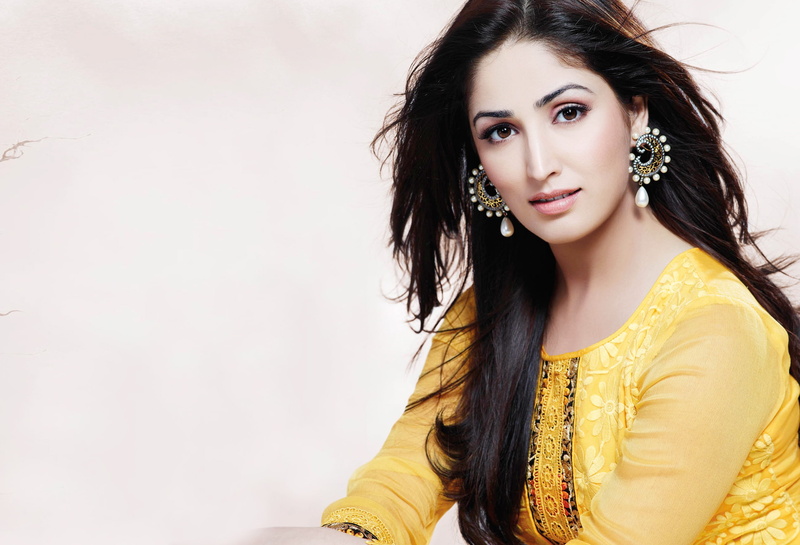 pretty, bollywood, 1080P, hair, brunette, sexy, actress, eyes, clothes, fashion, Indian, cute, salwar kameez, smile, beautiful, Yami Gautam, celebrity