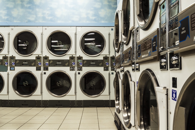 modern, washing machine, interior design, long sleeve, machinery, repetition, vehicle, side by side, nj, clothing, indoors, laundry, dryer, laundromat