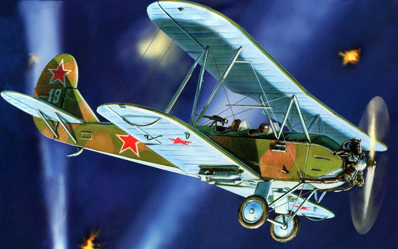 WW2., Polikarpov, 2K, the sky, U-2, guards, bomber, Soviet, biplane, multipurpose, the plane, Po-2, night, regiment, womens