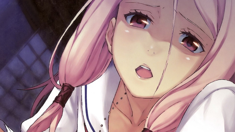 moons, mana, space, girls, crown, anime, pink hair, pink, px, 1920x1080 px, hair, Ouma Mana, ouma, art, guilty, hd, Anime Girls, Guilty Crown, 1080P, x
