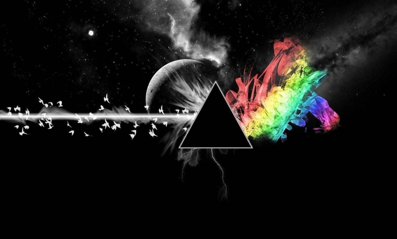 art, moons, moon, side, pink, hd, Pink Floyd, 720P, The Dark Side Of The Moon, floyd, dark, space