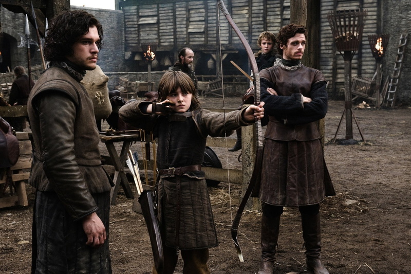 Isaac Hempstead-Wright, Richard Madden, Bran Stark, Game Of Thrones, Robb Stark, Jon Snow, 1080P, Kit Harington, TV Show