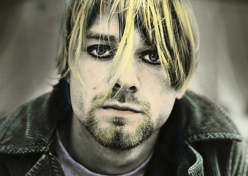 Music, cobain, entertainment, kurt, 2K, hd, bands, Nirvana, art