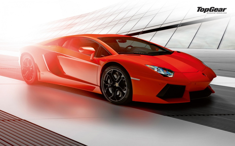 aventador, x, 720P, gear, top, red, Lamborghini, cars, hd, art, Top Gear