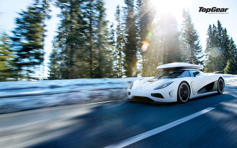 top, hd, koenigsegg agera r, cars, 720P, Winter, Top Gear, nature, gear, r, Koenigsegg, seasons, art, agera