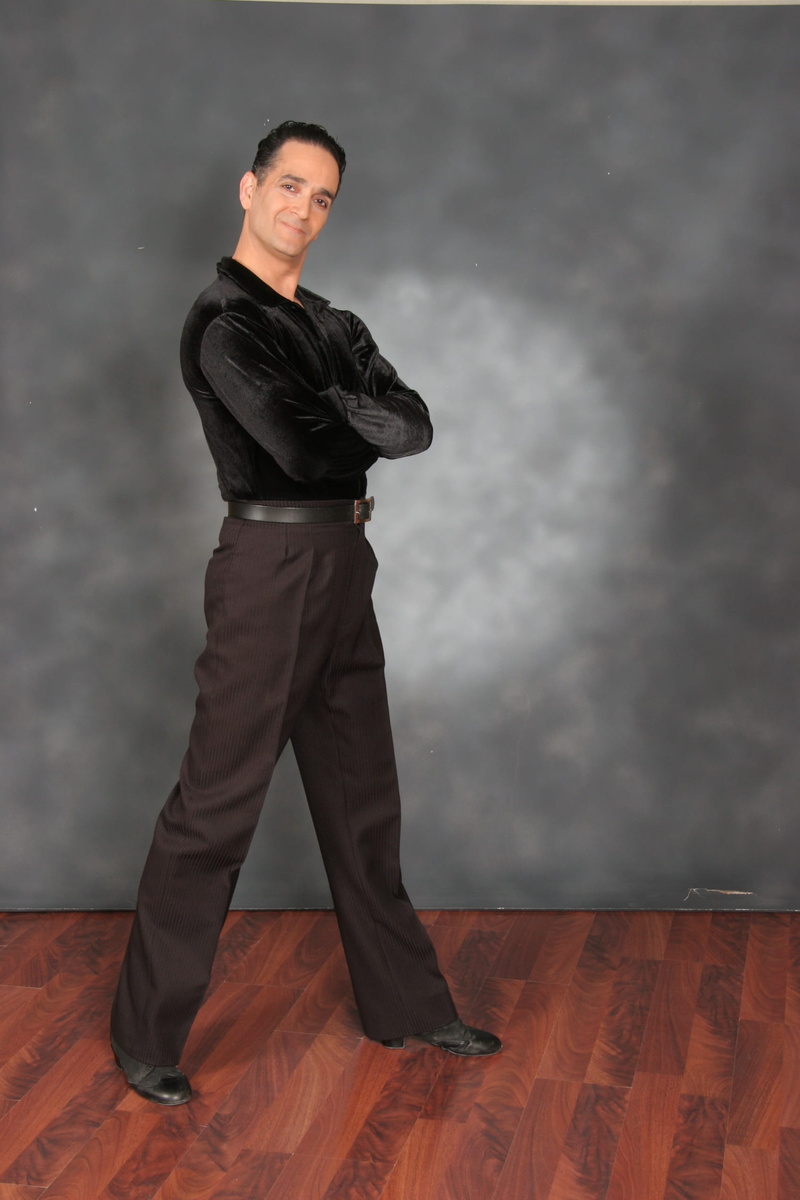 dancing, real people, adult, lifestyles, ballroom dancing, full length, passion, males, Ballroom, latin, male, front view, Dancing, one person, looking at camera