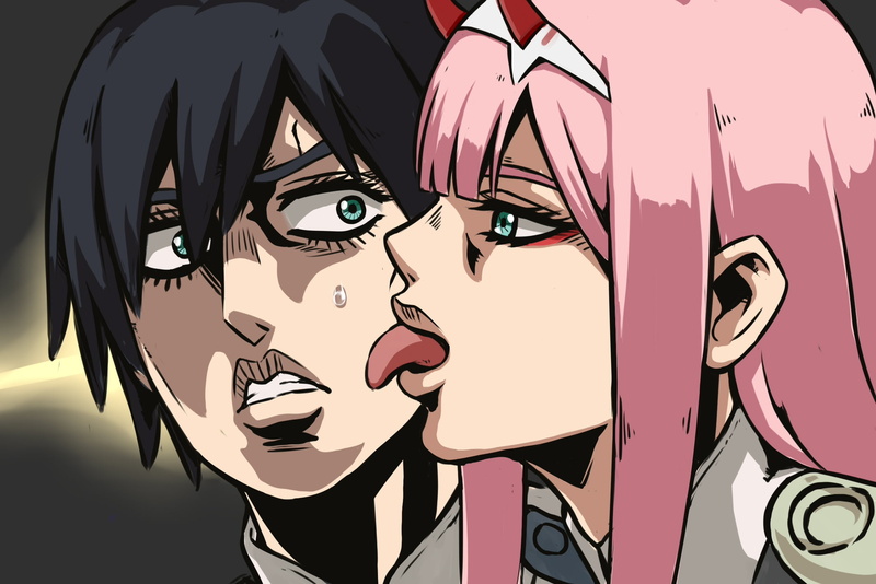 Darling in the FranXX, Zero Two (Darling in the FranXX), Anime, Hiro (Darling in the FranXX), 1080P