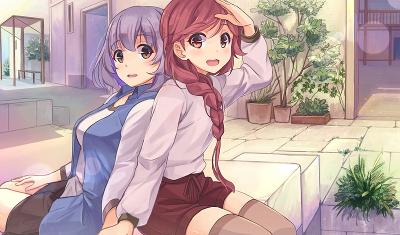 720P, Hai to Gensou no Grimgar, anime girls, Yume (character), Shihoru (Hai to Gensou no Grimgar)
