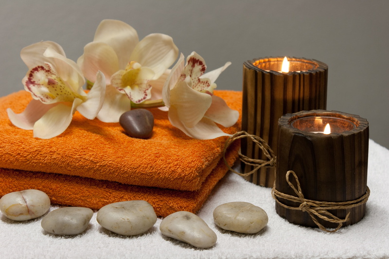 flame, healthy lifestyle, photography, freshness, luxury, still life, white, relaxing, towel, close-up, spa treatment, spa, closeup, 4K, orange, massage