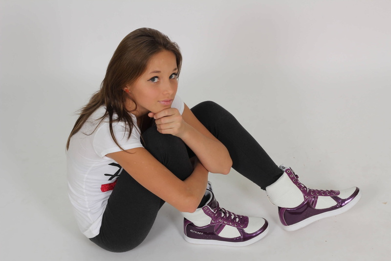 caucasian Ethnicity, lips, look, young women, sweetheart, looking, sitting, beautiful, sneakers, looking at camera, front view, beautiful woman, adult