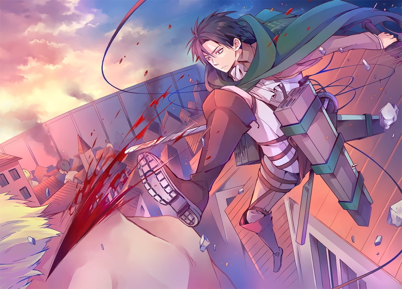 Attack On Titan, Levi Ackerman, Shingeki No Kyojin, Anime, 1080P