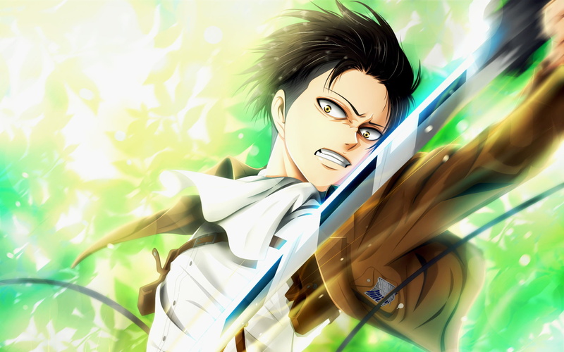 1080P, Attack On Titan, Shingeki No Kyojin, Levi Ackerman, Anime