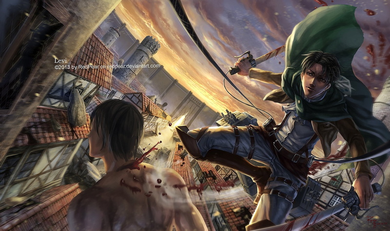 Levi Ackerman, Shingeki No Kyojin, 1080P, Anime, Attack On Titan
