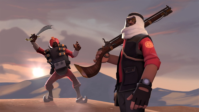 teenager, Team Fortress 2, men, cloud - sky, Demoman, outdoors, vitality, sunset, teenage boys, leisure activity, glasses, video games, sky, full length