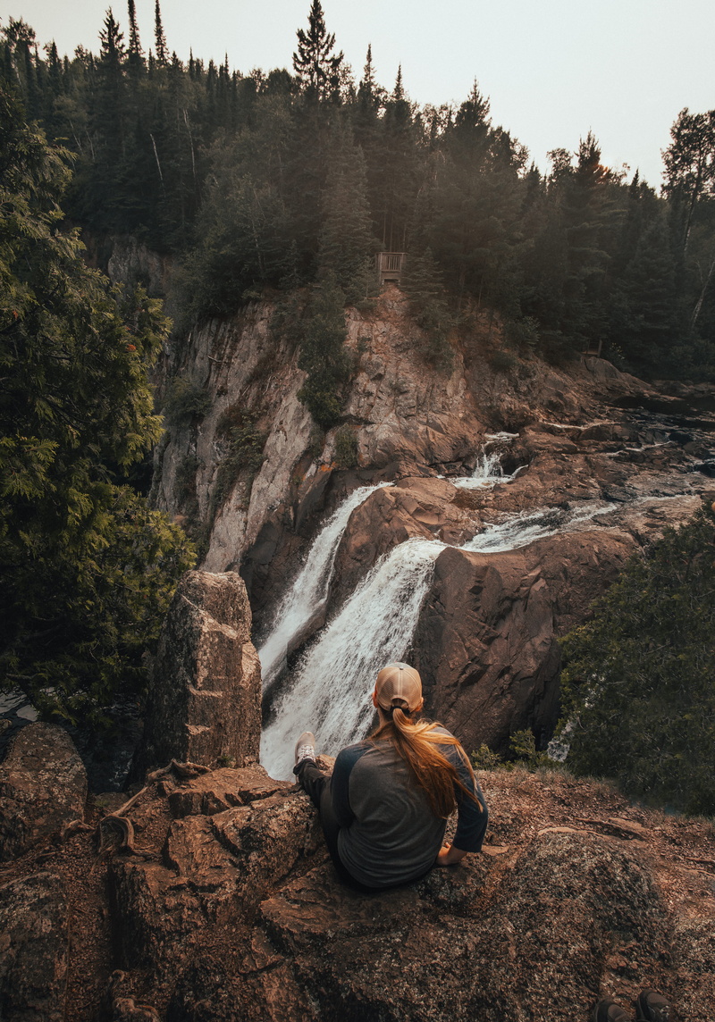 cliffside, travel, waterfalls, mountain, lifestyles, explore, females, hike, wilderness, vacations, two People, adventure, caucasian Ethnicity, people