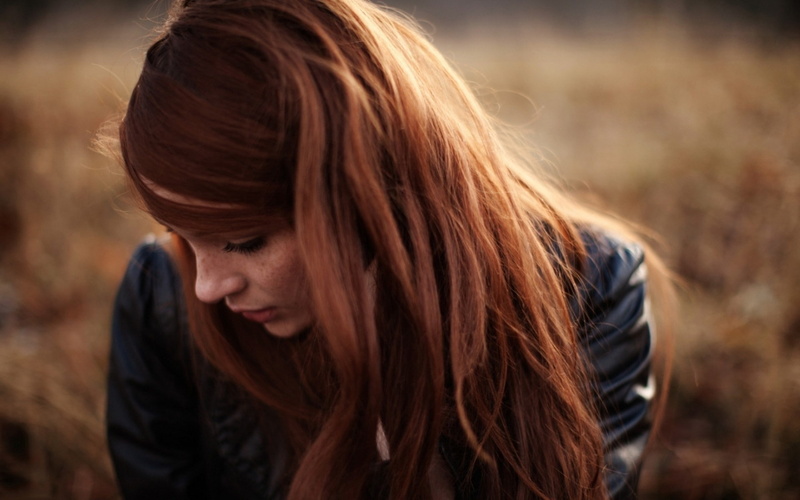 hairstyle, adult, brown hair, headshot, young adult, outdoors, portrait, hair, beauty, depression - sadness, nature, young women, human hair, Readhead