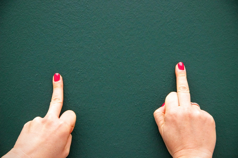 human limb, fingers, red, nail polish, human finger, finger, person, green, human hand, nail, indoors, body part, embassy, one person, lifestyles