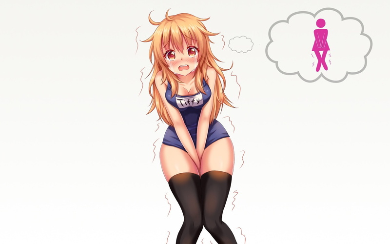 school, highs, swimsuits, 1080P, thigh-highs, original, thigh, girls, original characters, anime, school swimsuits, anime girls, characters