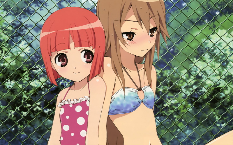akai, ringo, nakama tachi, 2K, shichinin, ryouko, swimsuit, ookami, ookami san