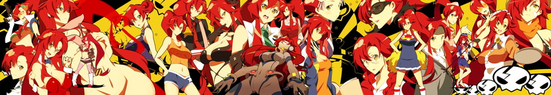 dress, pistol, highs, Suits, 5K, Glasses, Short Hair, Anime Girls, Skirt, weapon, Maid Outfit, anime, knee, Littner Yoko, Tengen Toppa Gurren Lagann, Sniper Rifle