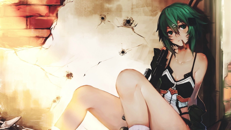 720P, lifestyles, portrait, women, underwear, real people, adult, one person, fashion, beauty, headdress, leisure activity, three quarter length, asada shino sword art online anime girls