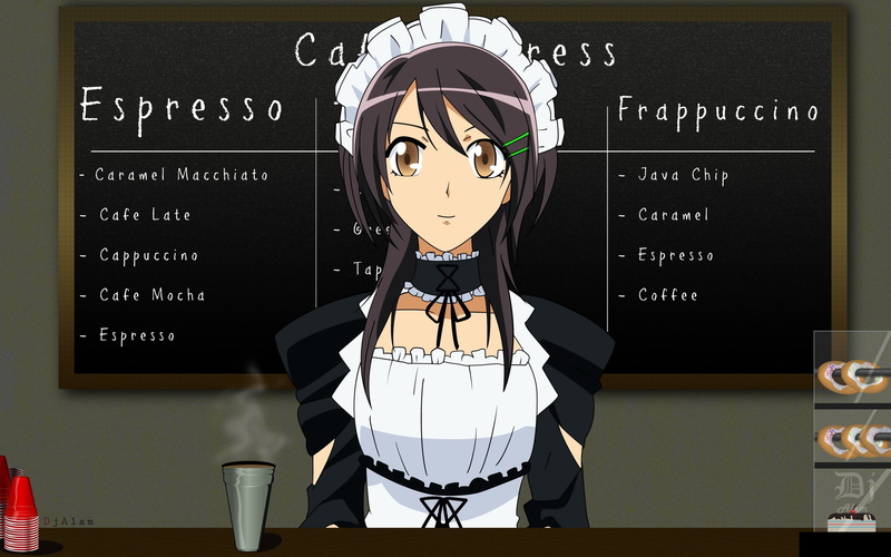 black color, shape, haired, male likeness, art and craft, girl, information, board, menu, vector, communication, smile, anime, table, character, western script